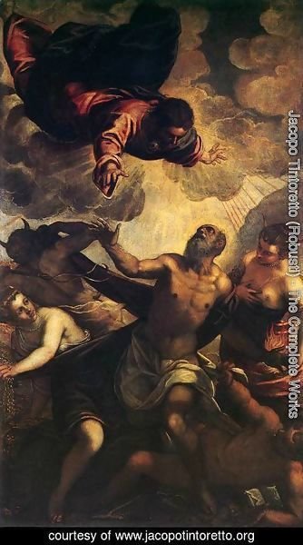 Jacopo Tintoretto (Robusti) - The Temptation of St Anthony 2