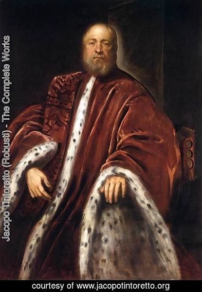 Jacopo Tintoretto (Robusti) - Portrait of a Procurator of St Mark's 2