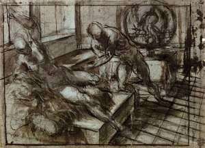 Jacopo Tintoretto (Robusti) - Venus, Mars, and Vulcan