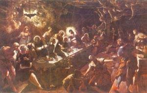 Jacopo Tintoretto (Robusti) - The Last Supper 1592-94 2