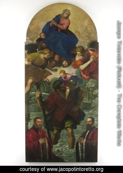 Jacopo Tintoretto (Robusti) - St. Christopher