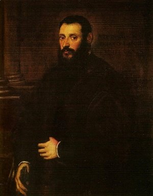 Jacopo Tintoretto (Robusti) - Portrait of Nicolaus Padavinus