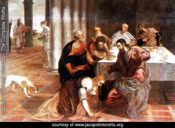 Christ in the house of the Pharisee